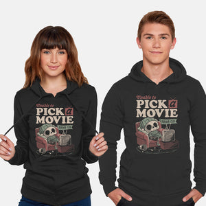 Unable To Pick A Movie-Unisex-Pullover-Sweatshirt-eduely