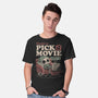 Unable To Pick A Movie-Mens-Basic-Tee-eduely