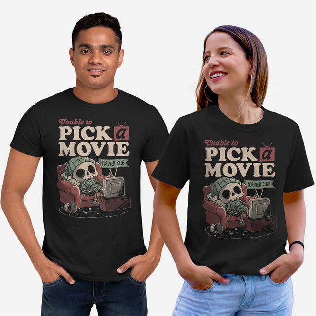 Unable To Pick A Movie-Unisex-Basic-Tee-eduely