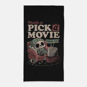 Unable To Pick A Movie-None-Beach-Towel-eduely
