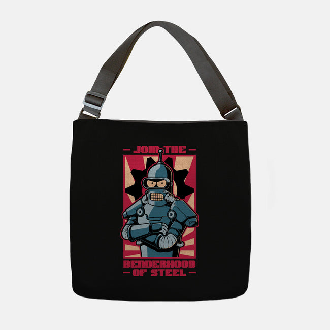 Future Brotherhood Robot-None-Adjustable Tote-Bag-Studio Mootant