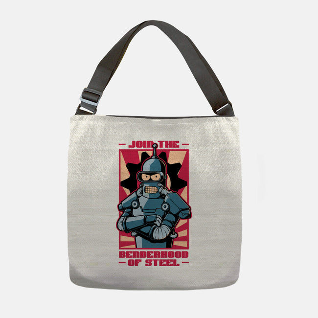 Future Brotherhood Robot-None-Adjustable Tote-Bag-Studio Mootant