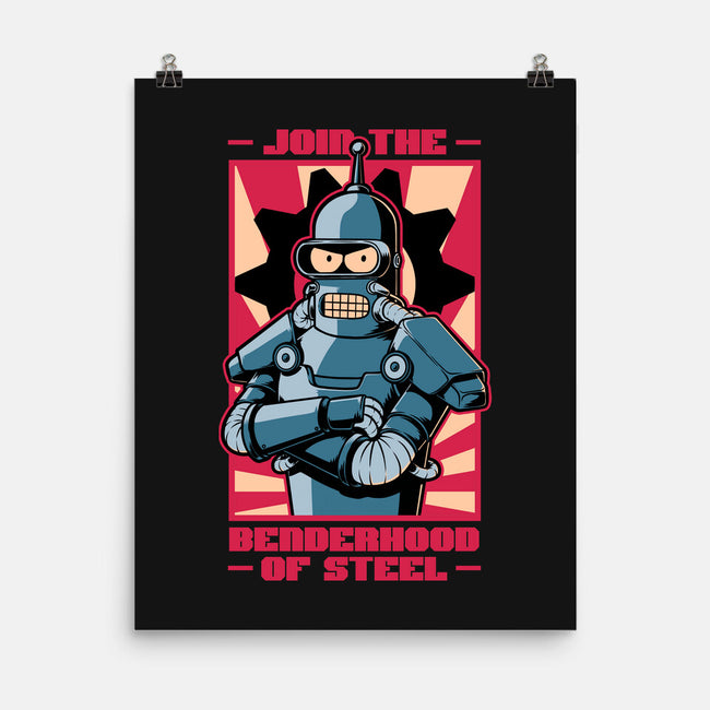 Future Brotherhood Robot-None-Matte-Poster-Studio Mootant