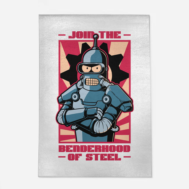 Future Brotherhood Robot-None-Outdoor-Rug-Studio Mootant