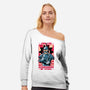 Future Brotherhood Robot-Womens-Off Shoulder-Sweatshirt-Studio Mootant