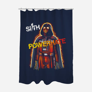 Powerhate-None-Polyester-Shower Curtain-CappO