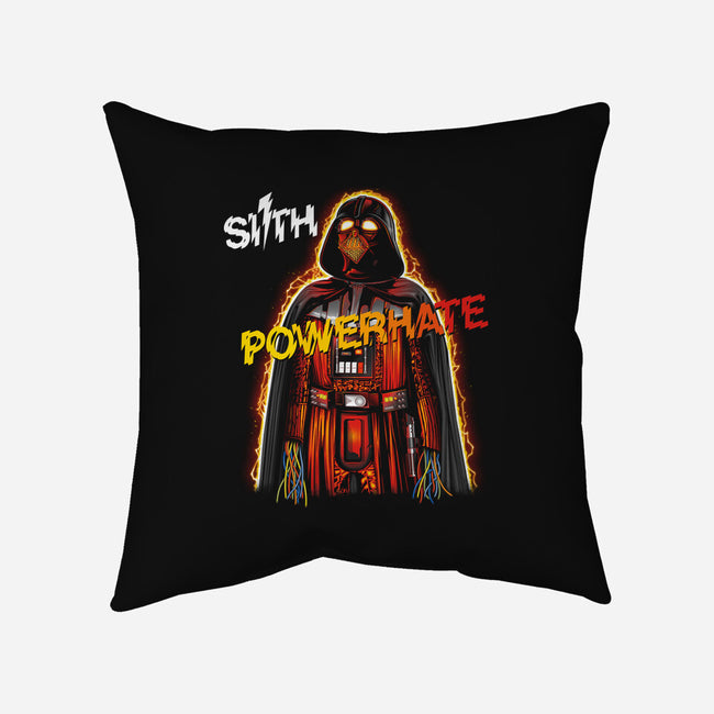 Powerhate-None-Removable Cover-Throw Pillow-CappO