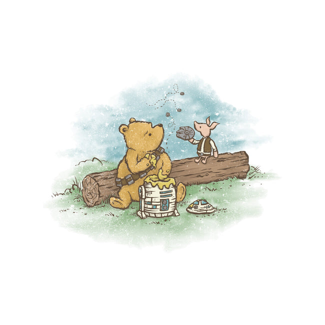 Wookiee The Pooh-Unisex-Basic-Tee-kg07