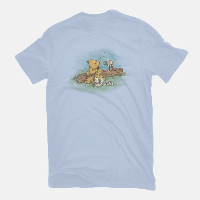 Wookiee The Pooh-Mens-Heavyweight-Tee-kg07