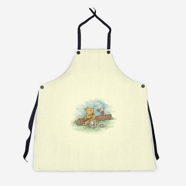 Wookiee The Pooh-Unisex-Kitchen-Apron-kg07