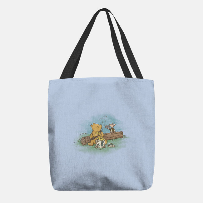 Wookiee The Pooh-None-Basic Tote-Bag-kg07