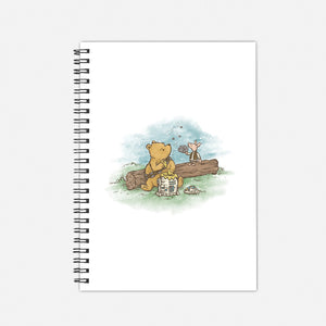 Wookiee The Pooh-None-Dot Grid-Notebook-kg07