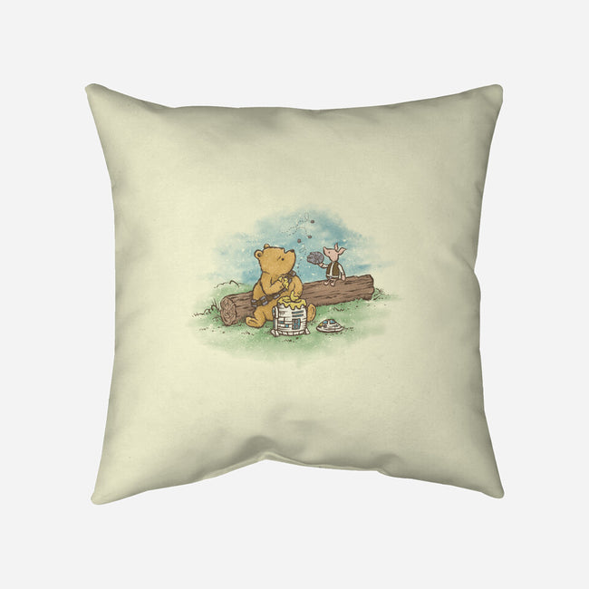 Wookiee The Pooh-None-Removable Cover-Throw Pillow-kg07