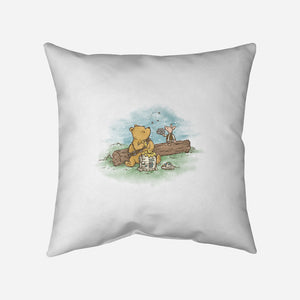 Wookiee The Pooh-None-Removable Cover-Throw Pillow-kg07