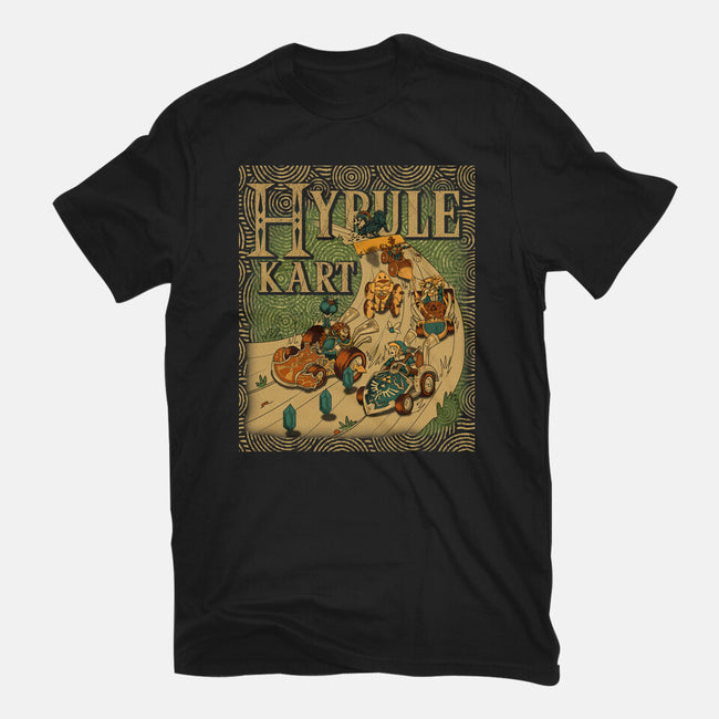 Hyrule Kart-Womens-Fitted-Tee-Adrian Filmore