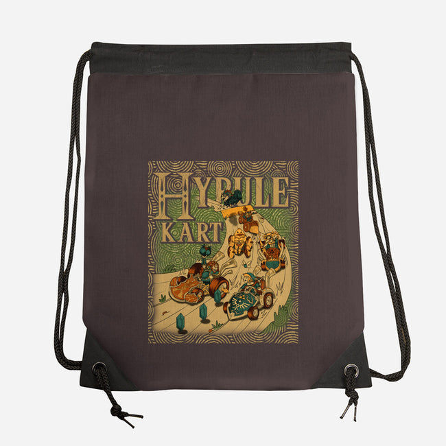 Hyrule Kart-None-Drawstring-Bag-Adrian Filmore