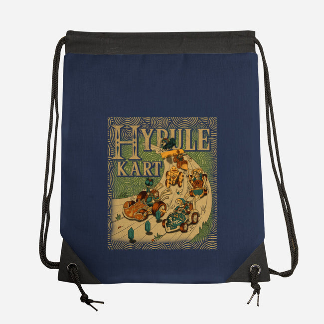 Hyrule Kart-None-Drawstring-Bag-Adrian Filmore