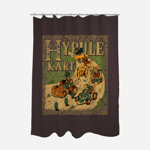 Hyrule Kart-None-Polyester-Shower Curtain-Adrian Filmore