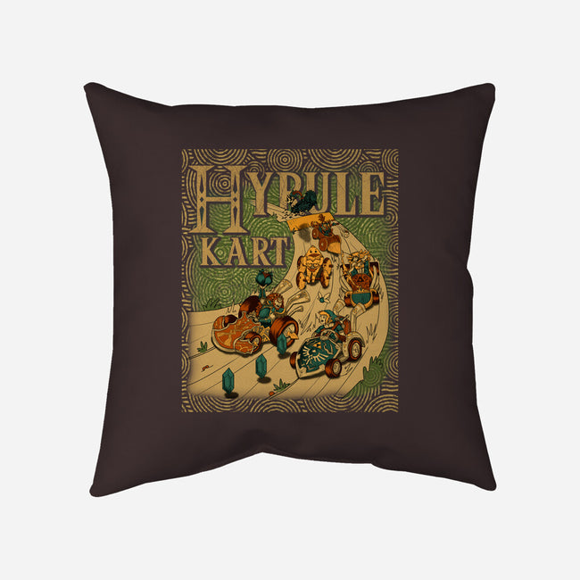 Hyrule Kart-None-Non-Removable Cover w Insert-Throw Pillow-Adrian Filmore