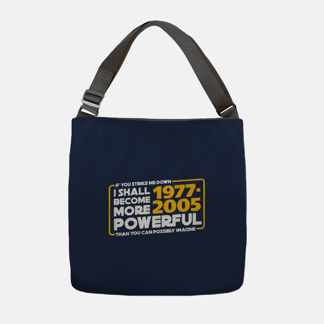 The Force GL-None-Adjustable Tote-Bag-rocketman_art