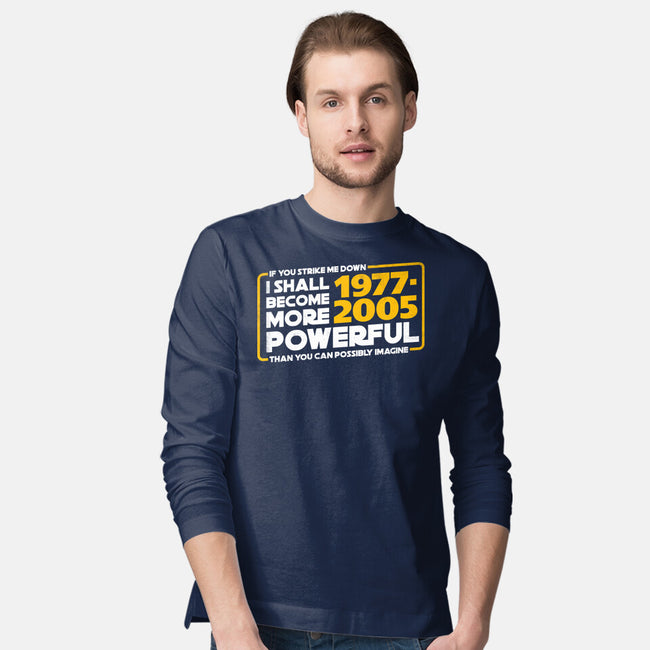 The Force GL-Mens-Long Sleeved-Tee-rocketman_art