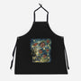 Starry Dice-Unisex-Kitchen-Apron-zascanauta