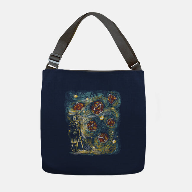 Starry Dice-None-Adjustable Tote-Bag-zascanauta