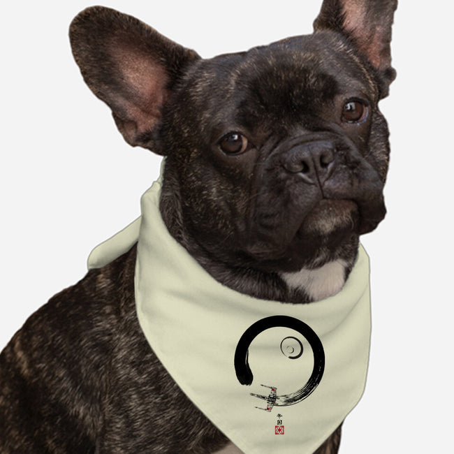 Red Five Enso-Dog-Bandana-Pet Collar-DrMonekers