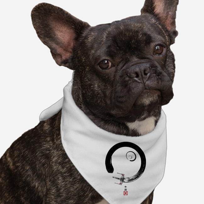 Red Five Enso-Dog-Bandana-Pet Collar-DrMonekers