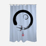 Red Five Enso-None-Polyester-Shower Curtain-DrMonekers