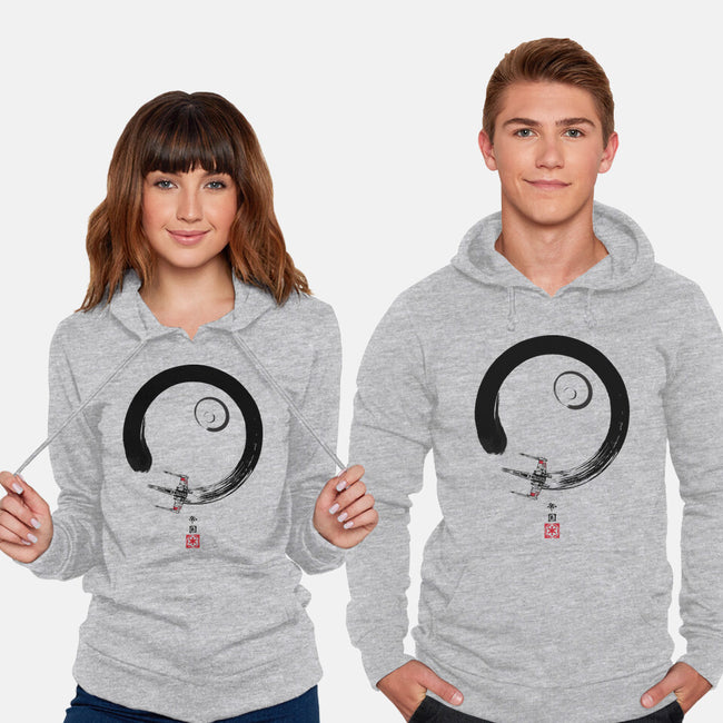 Red Five Enso-Unisex-Pullover-Sweatshirt-DrMonekers