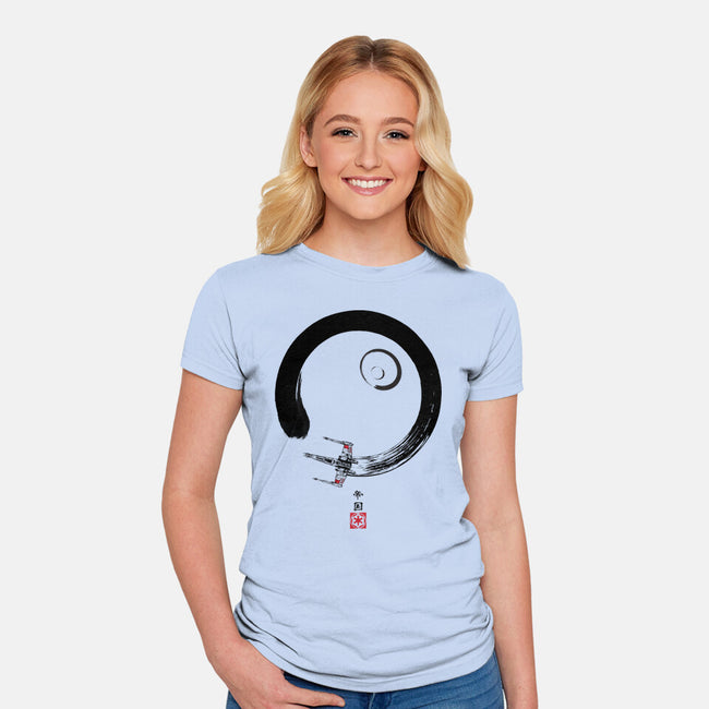 Red Five Enso-Womens-Fitted-Tee-DrMonekers