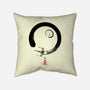 Red Five Enso-None-Removable Cover-Throw Pillow-DrMonekers