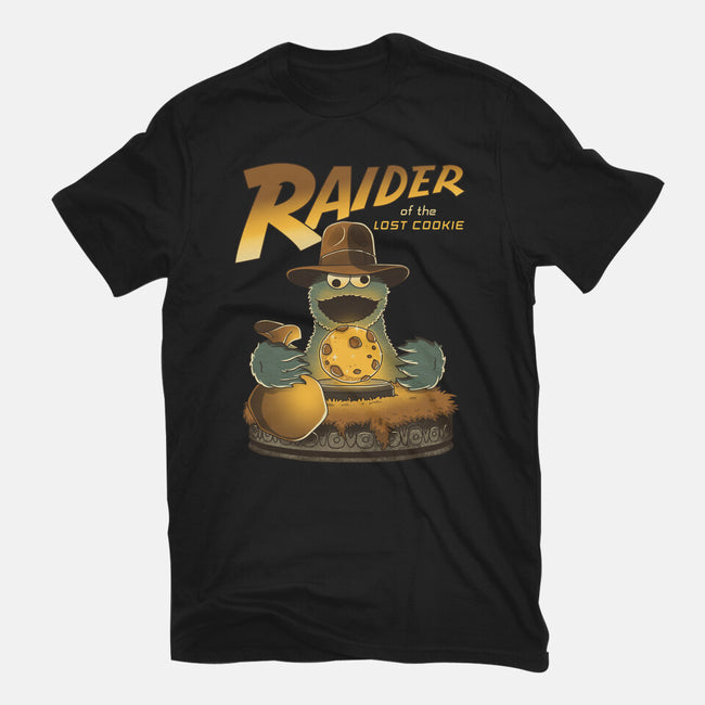 Raider Of The Lost Cookie-Mens-Basic-Tee-retrodivision