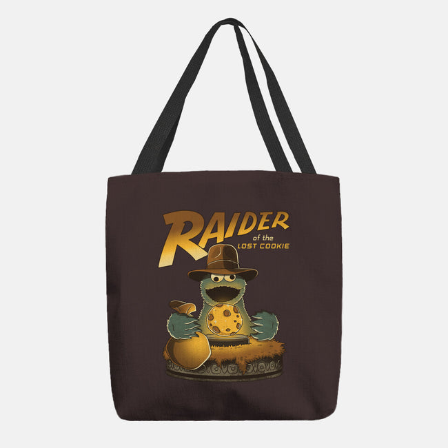 Raider Of The Lost Cookie-None-Basic Tote-Bag-retrodivision