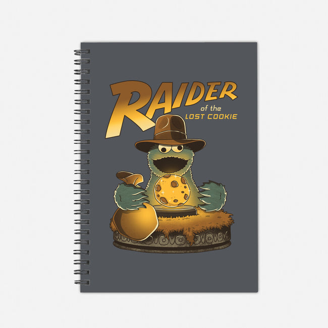 Raider Of The Lost Cookie-None-Dot Grid-Notebook-retrodivision