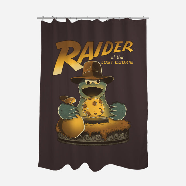 Raider Of The Lost Cookie-None-Polyester-Shower Curtain-retrodivision