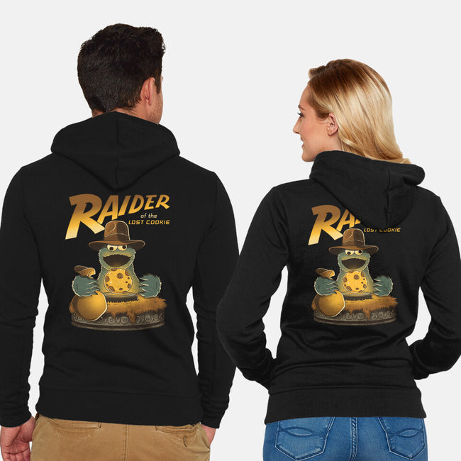 Raider Of The Lost Cookie-Unisex-Zip-Up-Sweatshirt-retrodivision