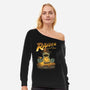 Raider Of The Lost Cookie-Womens-Off Shoulder-Sweatshirt-retrodivision