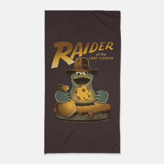 Raider Of The Lost Cookie-None-Beach-Towel-retrodivision