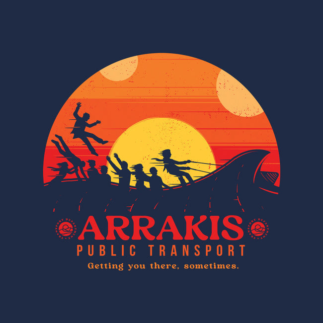 The Arrakis Train-None-Fleece-Blanket-Gamma-Ray