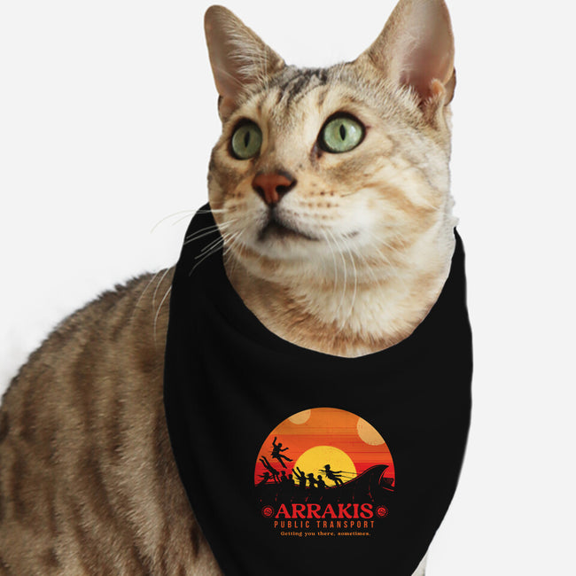 The Arrakis Train-Cat-Bandana-Pet Collar-Gamma-Ray