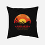 The Arrakis Train-None-Non-Removable Cover w Insert-Throw Pillow-Gamma-Ray