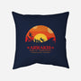 The Arrakis Train-None-Non-Removable Cover w Insert-Throw Pillow-Gamma-Ray