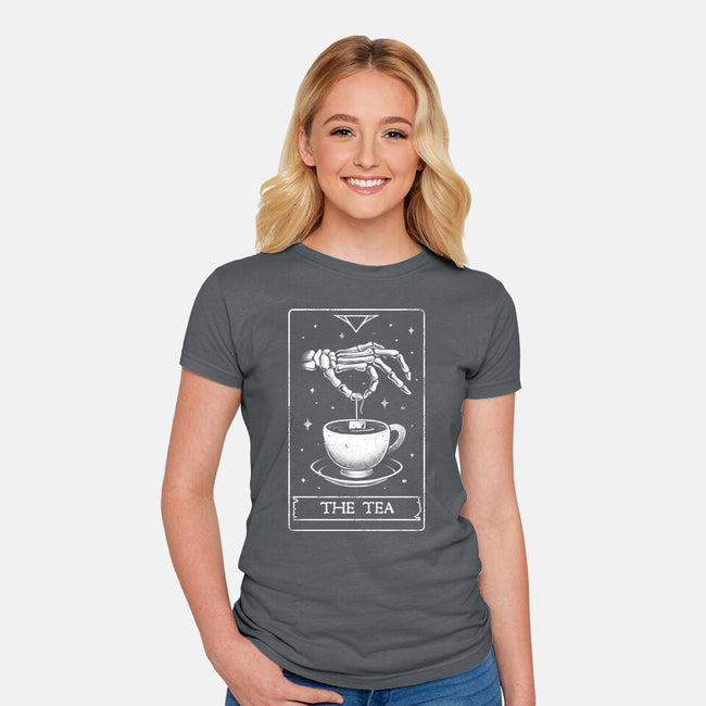 The Tea-Womens-Fitted-Tee-eduely