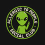 Allergic To People Social Club-None-Non-Removable Cover w Insert-Throw Pillow-tobefonseca