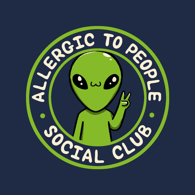 Allergic To People Social Club-None-Indoor-Rug-tobefonseca