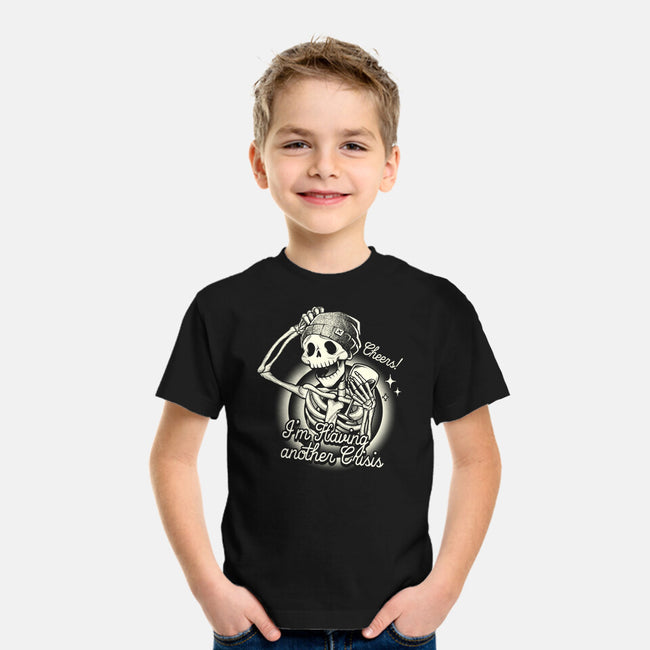 Having Another Crisis-Youth-Basic-Tee-tobefonseca