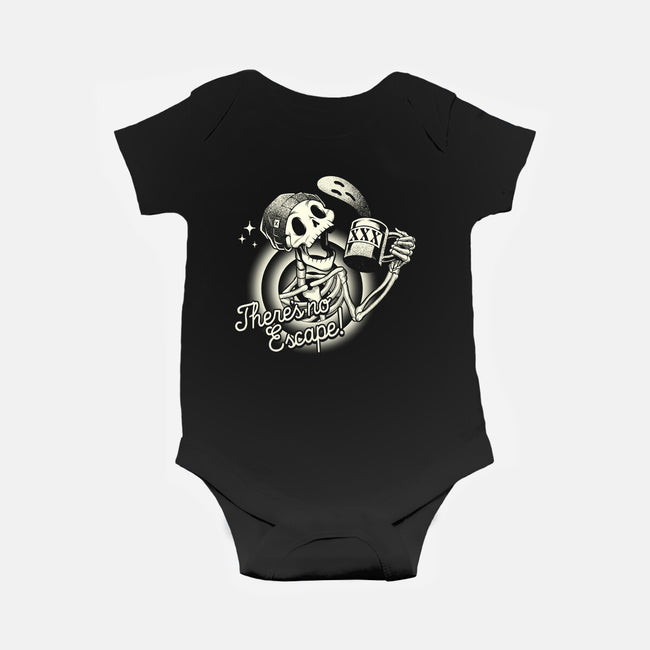 There Is No Scape-Baby-Basic-Onesie-tobefonseca