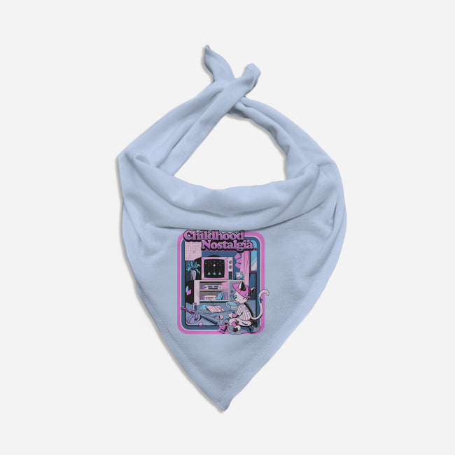 Childhood Nostalgia Blue-Cat-Bandana-Pet Collar-tobefonseca